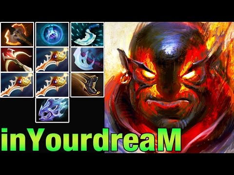 OLD META - Top 2 MMR SEA inYourdreaM 8400 MMR Plays Ember Spirit - Dota 2