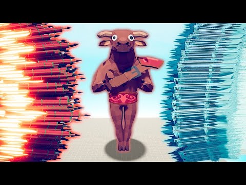 MINOTAUR vs 2x EVERY GOD - TABS | Totally Accurate Battle Simulator 2026
