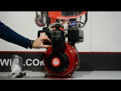 Видео Двигатель дизельный WEIMA WM178F обзор