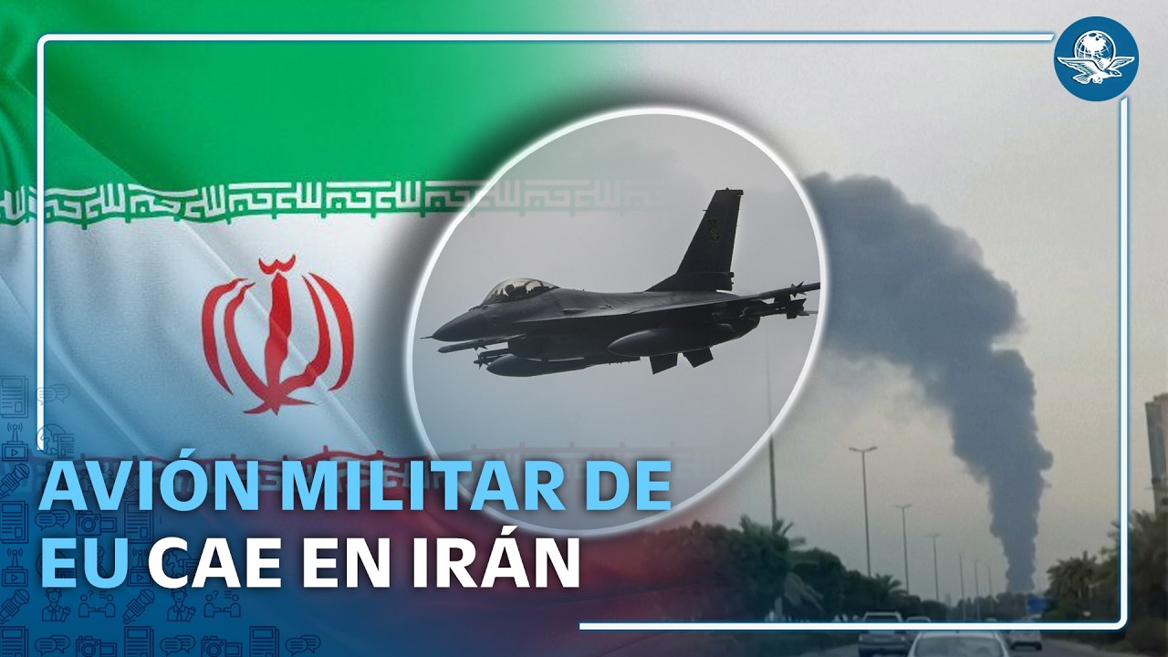 Irán derriba avión de combate de Estados Unidos