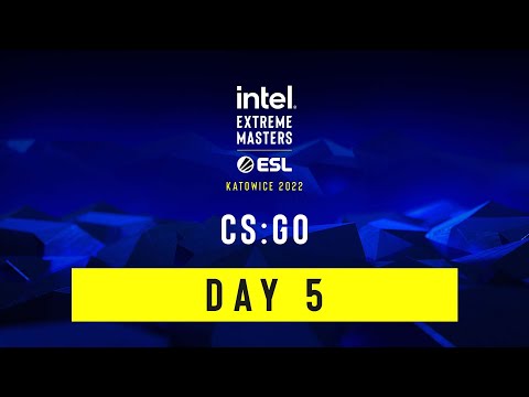 Full Broadcast: IEM Katowice 2022 - CS:GO - Day 5 - February 19, 2022