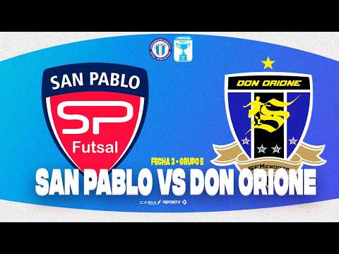 San Pablo vs Don Orione (Fecha 3 - Grupo E) | Nacional de Clubes C15 Sur