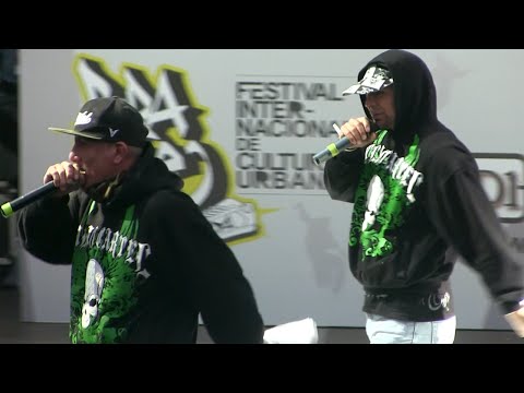 CALLAO CARTEL 2014 en vivo Pura Calle 2014 Kasike, Drogario Gangstyle y DjPrax