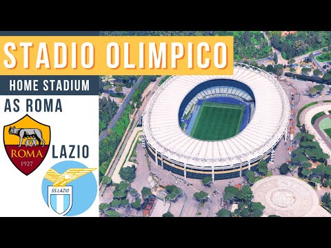 4K - Stadio Olimpico in Rome, Italy - Stadiums of Italy