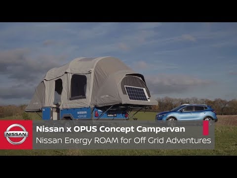 Nissan ROAM, la nueva casa de campaña electrificada