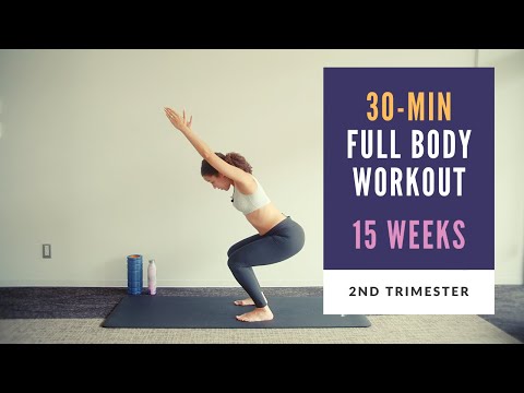 Week 15 of Pregnancy 30-min Full Body Prenatal Workout