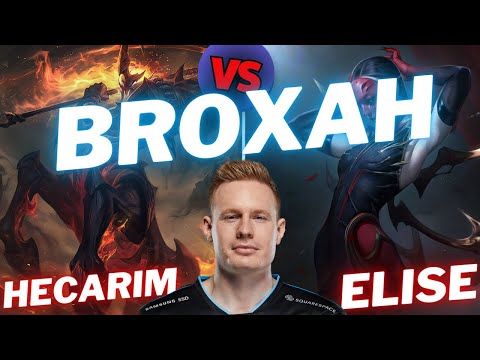 BROXAH | HECARIM VS ELISE | JNG GAMEPLAY | Patch 15.3 / Season 15 | #LeagueofLegends