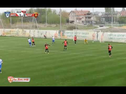 Akademija Pandev - Vardar 3-0 (Goal Mario Krstovski)