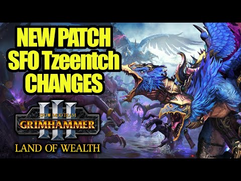 NEW TZEENTCH Campaign Changes - SFO Grimhammer 3 - Total War Warhammer 3 Mod Review