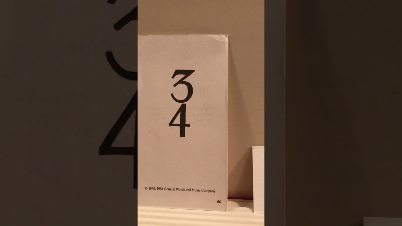 Hoe tel je in 3/4 maat?