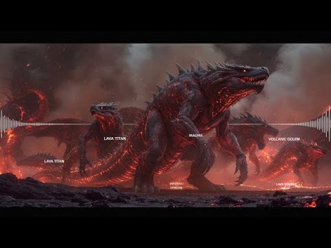 LAVA TITANS UNLEASHED 🌋 | Giant Volcanic Monsters Explained (AI Cinematic Documentary)