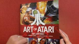 Art of Atari book. Let's Look Inside! [OVERVIEW]