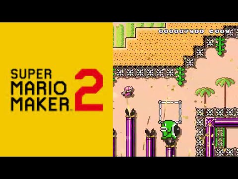 SSW 2-1: Spike’s desert [20s] - by Zockerlas - Super Mario Maker 2