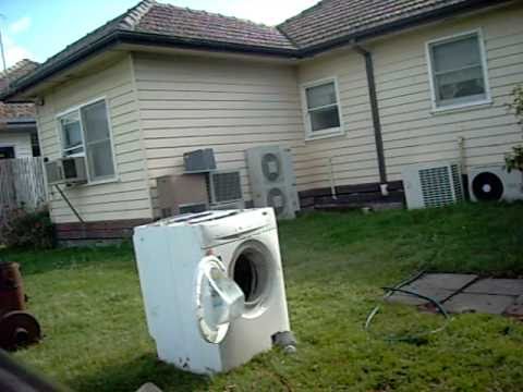 Front Load Washer Epic Death - Spin Cycle Carnage