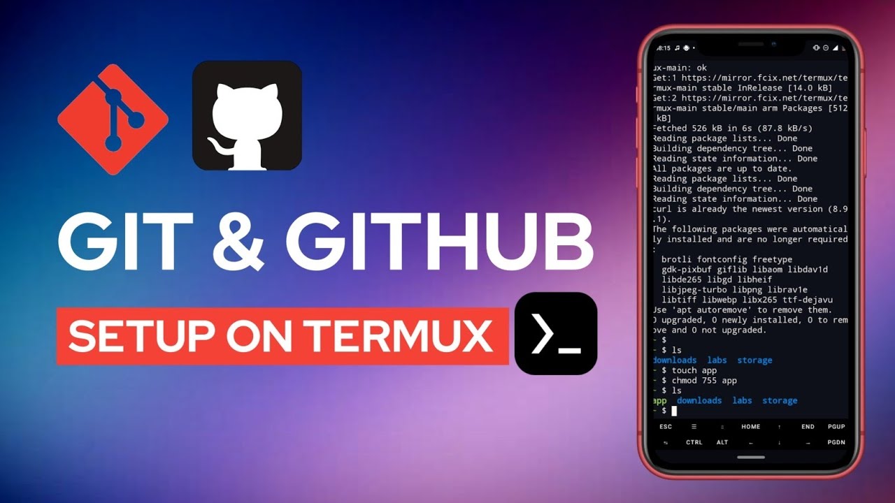 How to Set Up Git with GitHub on Android Using Termux – Step-by-Step Guide