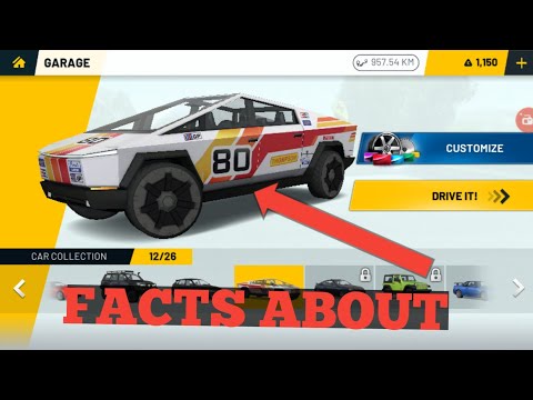6 Facts about Tesla Cybertruck in Extreme Car Driving Simulator #11