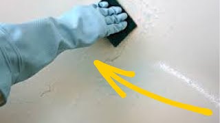 HACK FOR SOAP SCUM REMVOAL | HOW TO REMOVE SOAP SCUM FROM SHOWER + TUB | TEACH ME HOW TO CLEAN