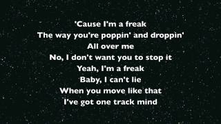 Enrique Iglesias - I'm A Freak ft. Pitbull (LYRICS)