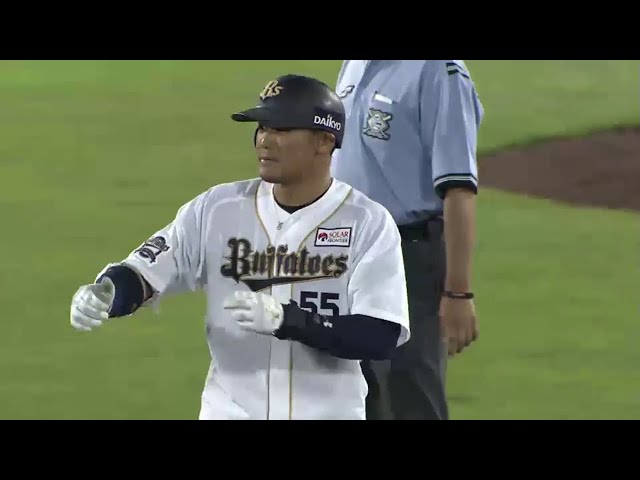 【7回裏】バファローズ・T-岡田 ライオンズ・牧田から2点タイムリー2ベースで同点!! 2014/7/29 Bs-L