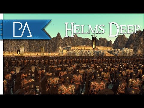 FALL OF HELMS DEEP: EPIC SIEGE BATTLE - Total War: Rise Of Mordor Gameplay