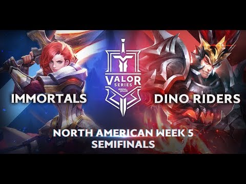 Immortals vs. Dino Riders | Valor Series [North American] Week 5 [Semifinal]