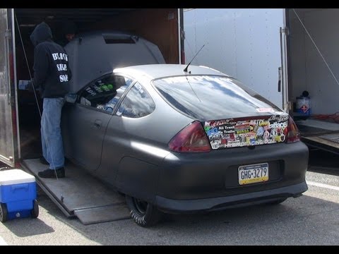 Thumbnail for K24 All Motor Honda Insight Drag Race - 11.4 @ 123mph - Black Sheep Squad IFO NED by Honda Insight