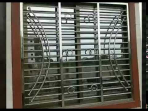 Safety Stainless Steel Window Grill Design