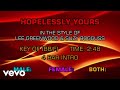Lee Greenwood & Suzy Bogguss - Hopelessly Yours (Karaoke)