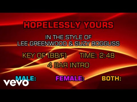 Hopelessly Yours - Lee Greenwood