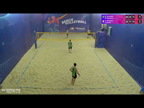 15:45 M. Horobets / M. Stepanov - A. Pasazhin / S. Borets 18.04.2023 | Winners Beach Volleyball