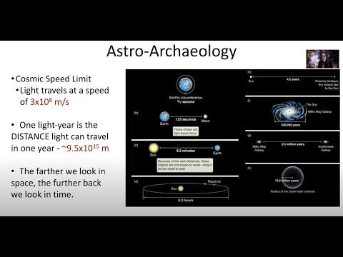 Week 2 PHY 105 - Light Travel Time and Universe Time Scales