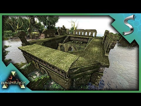 JOURNEY TO THE SWAMP! RAFTING ADVENTURE & GETTING DEATHROLLED! - Ark: RAGNAROK [DLC Gameplay S3E68]