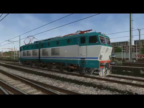 Open Rails: Activity IC 522, partenza da Napoli Centrale