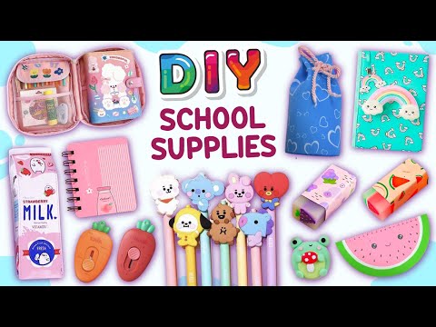 12 DIY School Supplies Ideas and Hacks - Get Ready for School