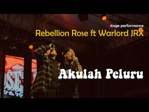 Rebellion Rose ft Warlord JRX - Akulah Peluru live at civination