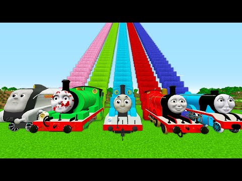 What is the HIGHEST STAIRCASE THOMAS TRAIN AND FRIENDS in Minecraft