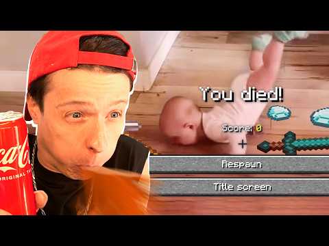 PROVA A NON RIDERE CON LA COCA COLA - MINECRAFT CURSED