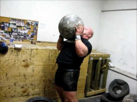 Mike Jenkins 240lbs Atlas Stone Press - 03/13/2011