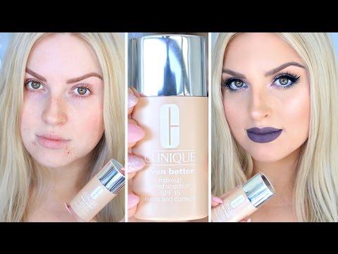 First Impression Review ♡ Clinique Even Better Makeup Foundation Video