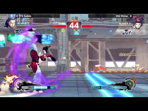 USF4 @ NLBC #138 - OG Shine vs TS Sabin [720p/60fps]