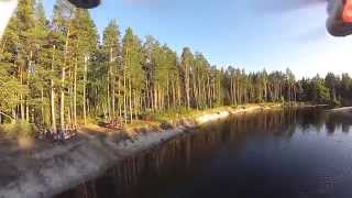 preview picture of video 'Полеты на реке Лух / Flight on Lukh river'
