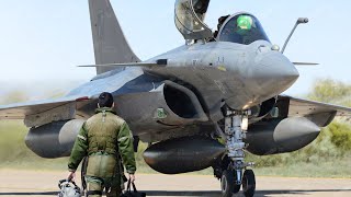 Hypnotic Start Up of French Most Advanced $200 Million Fighter Jet - Dassault Rafale