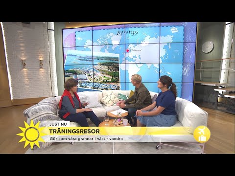 Nya resetrenden – "motionens all inclusive för hela familjen" - Nyhetsmorgon (TV4)