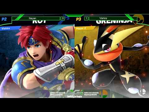 Vishire (Roy) vs Nayan (Greninja) - Smash Ultimate @ LXG 14