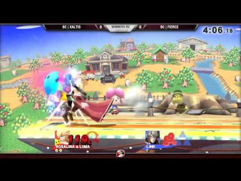 Smash 4 Versus Weekly 11/19/15 - Winners R2 - Xaltis (RosaLuma) vs Fierce (Link)