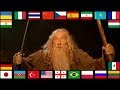 YOU SHALL NOT PASS In Different Languages
