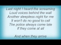 Tracy Chapman - Behind The Wall Lyrics 