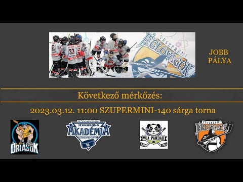 Veszprém SZMINI - 140 sárga torna - jobb oldali pálya