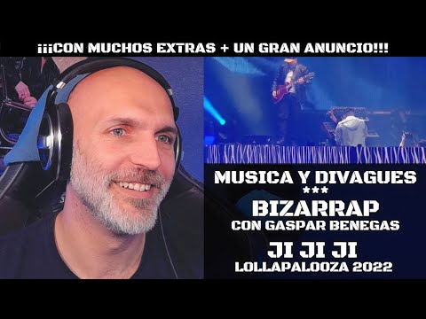 Reacción | Bizarrap - Jijiji - Lollapalooza + Douce France + 123 Soleils - Abdel Kader | ElFrancés