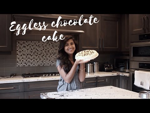 Eggless Chocolate Cake